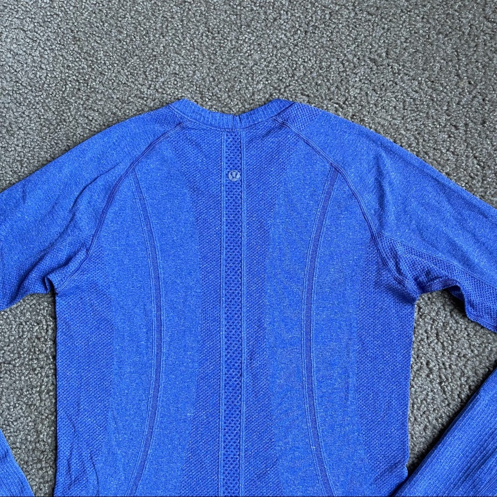 Rare Lululemon Run: Swiftly Tech Long Sleeve Sz 6… - image 7